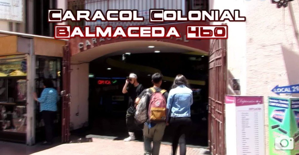 Fachada del local en Caracol Colonial